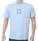 Sky T-Shirt with Sewn Logo