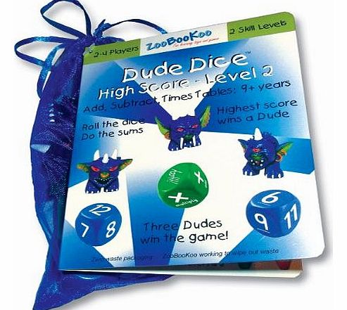 Dude Dice High Score - Maths Level 2 age 9 