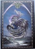 Dufex Craft Products Dufex postcard, picture print, topper - Earth Dragon