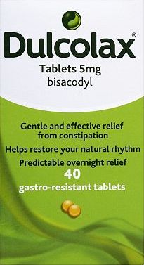Dulcolax, 2041[^]10060696 - 40 Tablets 10060696