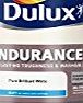 Dulux Endurance Matt Paint for Walls, 2.5 L - Pure Brilliant White