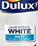 Dulux Matt Pure Brilliant White - 2.5L, Whites