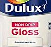 Dulux Non Drip Gloss Pure Brilliant White -