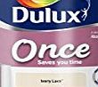 Dulux Once Matt Paint for Walls, 2.5 L - Ivory Lace