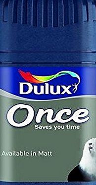Dulux Once Tester Vanilla White - 50ml, Whites