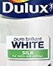 Dulux Silk Pure Brilliant White - 2.5L, Whites