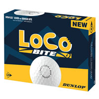 Dunlop LoCo Bite Golf Balls (Dozen)