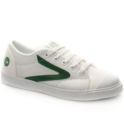 Dunlop Male 1987 Flash Too Fabric Upper in White and Green