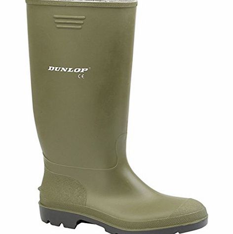 Dunlop New Mens Ladies Dunlop Hunting Fishing Walking Waterproof Wellies Rain Festival Wellington Boots UK Sizes 2-12 (UK Size 7)