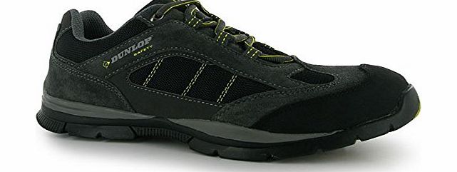 Dunlop Safety Iowa Mens Safety Shoes Charcoal/Yellow 11 UK UK