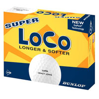 Dunlop Super LoCo Golf Balls (Dozen)