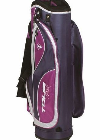 Womens Golf Tour Bag Cart Ladies Pink With Shoulder Strap