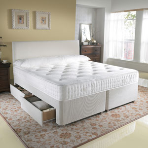 Dunlopillo Luxury Latex Beds The Millennium 3FT Divan Bed