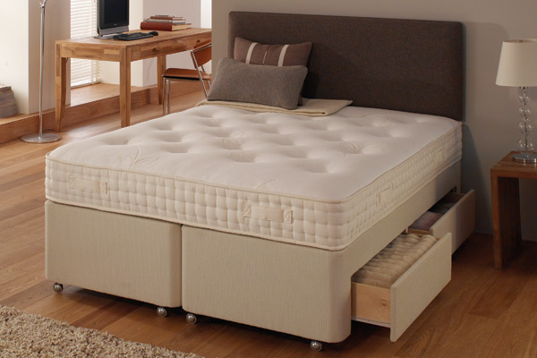 Orchid Latex Divan Bed Small Double 120cm