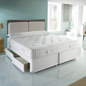 Dunlopillo Pocket Latex Beds The Chablis 5FT Divan Bed