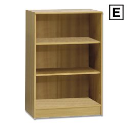 Duo ` Office Furniture Medium Bookcase - Beech