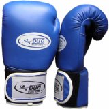 DUO GEAR 10oz BLUE DUO A/L Muay Thai Kickboxing Boxing Gloves
