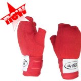 L RED PADDED Muay Thai Kickboxing Boxing Inner Gloves