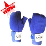 M BLUE PADDED Muay Thai Kickboxing Boxing Inner Gloves