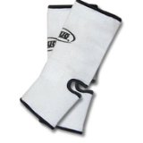 M WHITE DUO Muay Thai Kickboxing Ankle Support Anklets