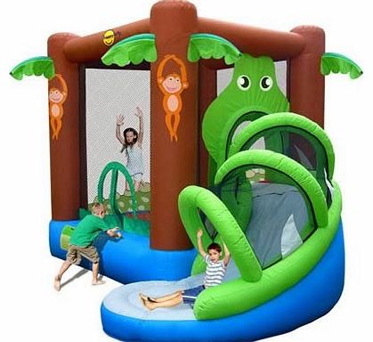 Duplay Crocodile Airflow with Slide Bouncy Castle 9113 - Brand New 2011 Model -By Duplay The No.1 Supplier 