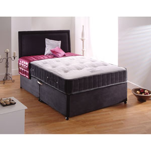 Dura Beds Ebony 4FT6 Double Divan Bed