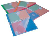 2235 Duraclip A4 Colour folder, blue