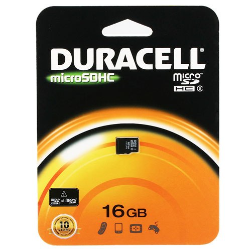 Duracell 16GB Micro Secure Digital Card