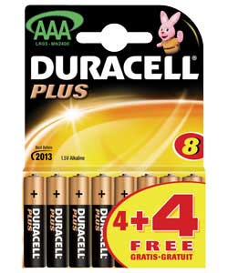 4 Plus Pack AAA Batteries