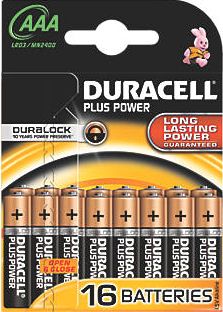 Duracell, 1228[^]30948 AAA Batteries 16 Pack 30948