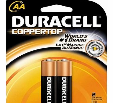 Duracell Batteries AA Card of 2 1187