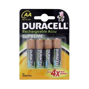 Duracell Rechargeable Supreme 2450mAh AA