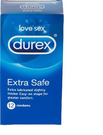 Durex, 2102[^]0107327 Extra Safe 12s