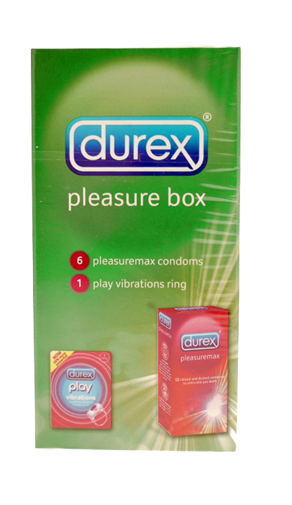 Pleasure Box 6 Condoms & 1 Play Vibration