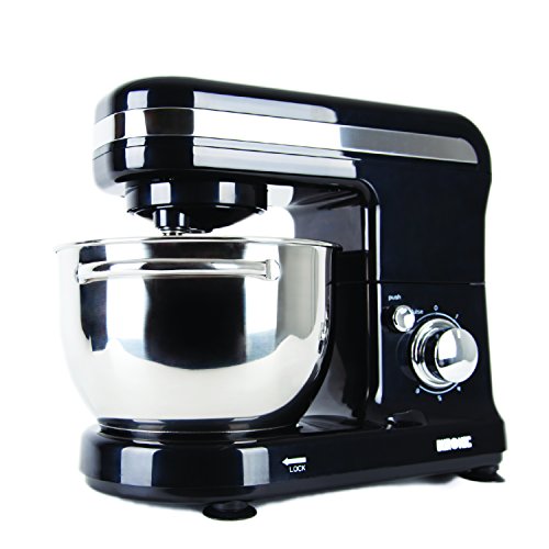 SM100 Electric Food Stand Mixer with planetary mixing action and 3 mixing attachments