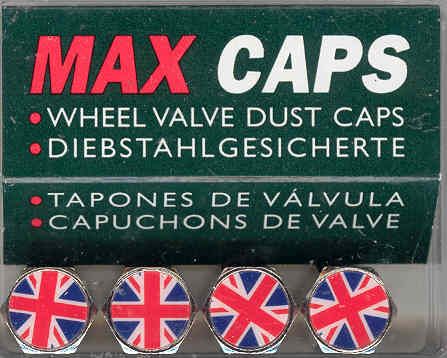 Union Jack Dust Caps