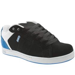 Dvs Male Charge Leather Upper in Black and White, Brown