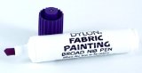 DYLON International Ltd Purple Dylon Fabric Painting Pen with Broad Nib