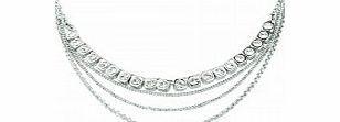Dyrberg Kern Ladies Conika Silver Plated Necklace