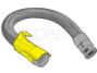 DC07 Hose Assembly (Silver/Yellow)