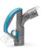Dyson Wand Handle Assembly (Steel/Turquoise)