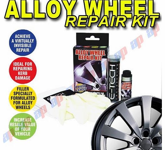 E-Tech AILAWKIT02-56 Alloy Wheel Refurbishment Repair Touch-Up Kit