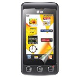 LCD Screen Scratch Protector, invisible shield guard for LG KP500 Cookie by e4deal