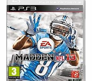 Madden NFL 13 on PS3
