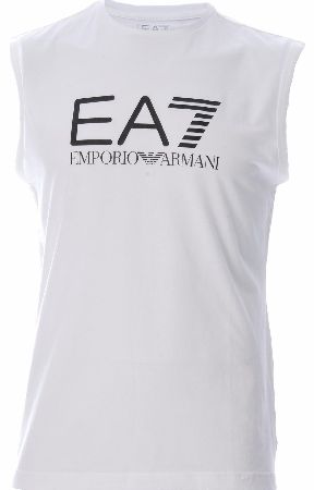 EA7 Emporio Armani Logo Print Tank Top