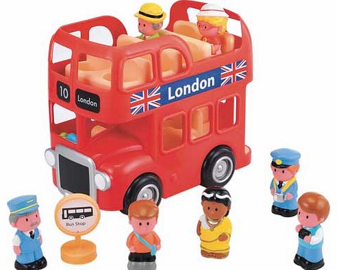 HappyLand London Bus Playset