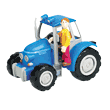 Early Learning Centre LITTLE RED TRACTOR - BIG BLUE AND MR JONES