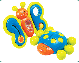 Early Years BUSY BUG BUDDIES RATTLES