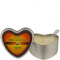 3 IN 1 HEART CANDLE - DREAMSICLE
