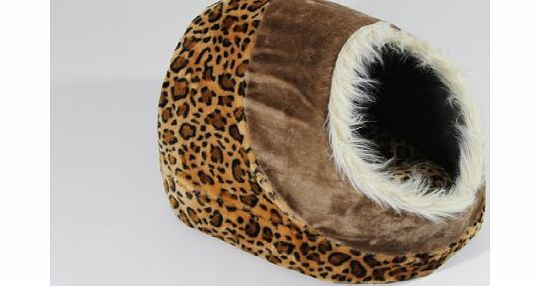 Easipet Cat Cave igloo house bed Leopard by Easipet Small (21439)